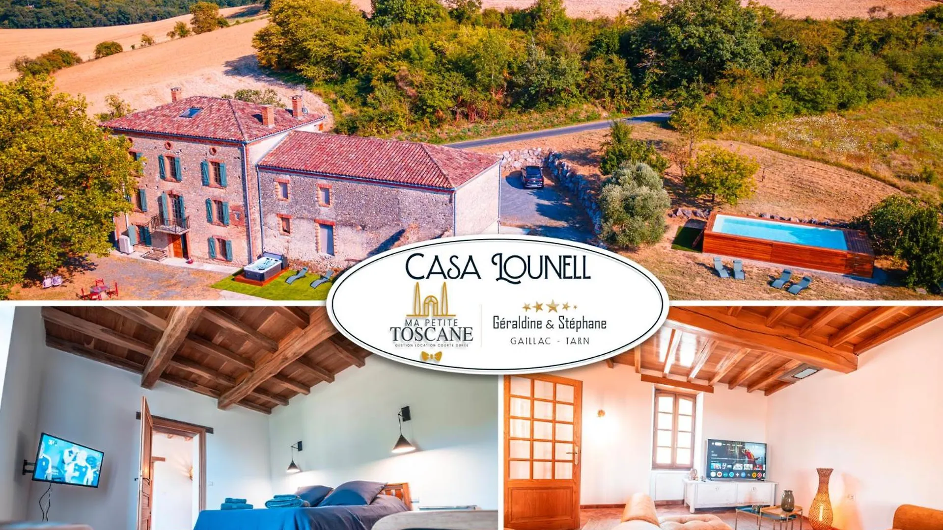 Vila Casa Lounell - Piscine - Spa - Sauna - Salle De Jeux - Parc Graulhet